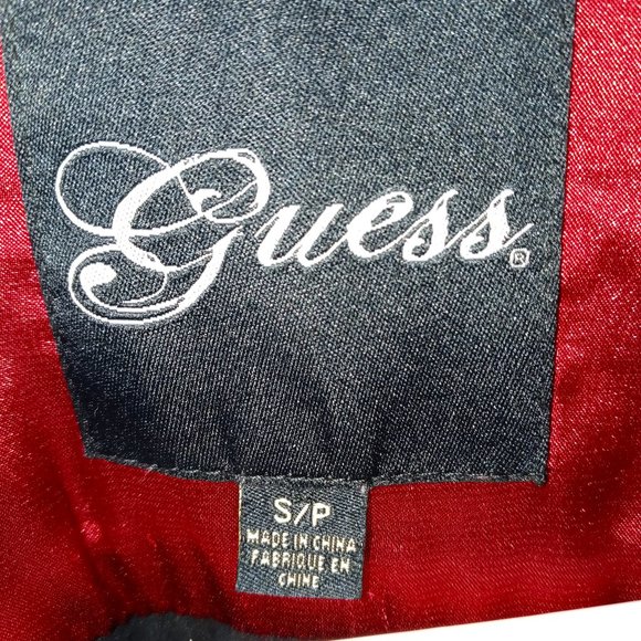 GUESS WOMENS BLACK BLAZER SZ SM - Picture 3 of 5